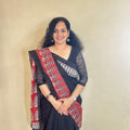 TMR08- Bagru Print Cotton Saree