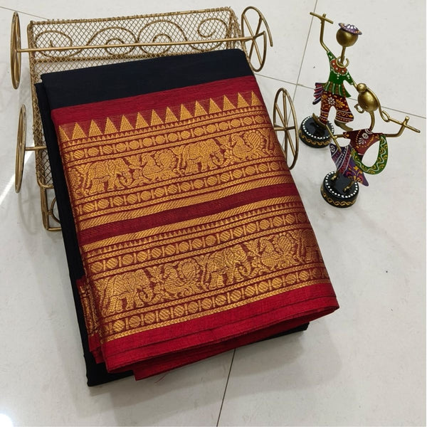 TMR02- Kanchi Cotton Saree