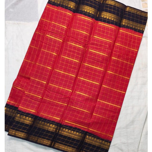 TMR04- Sungudi Cotton Saree